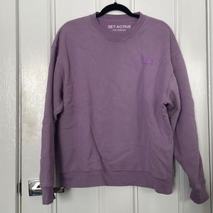 Set active crewneck